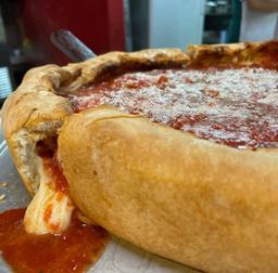 Supreme Deep Dish Pizza